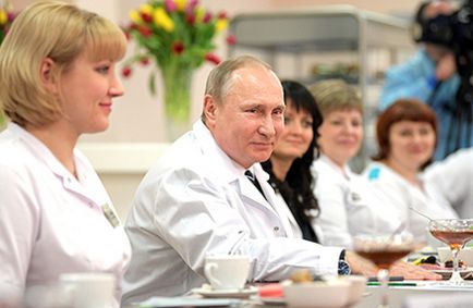 Putin a reamintit din nou salariile medicilor