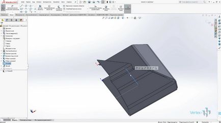 Lucrați cu tablă în lecția video solidworks - vertex studio