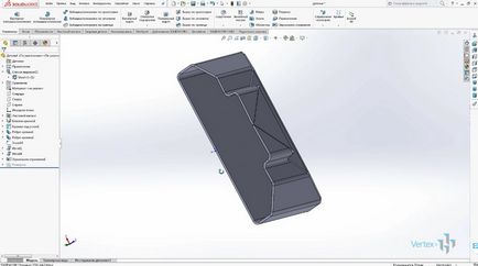 Lucrați cu tablă în lecția video solidworks - vertex studio