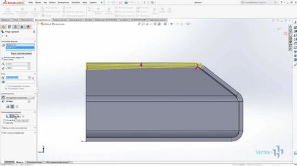 Lucrați cu tablă în lecția video solidworks - vertex studio