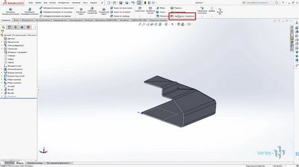 Lucrați cu tablă în lecția video solidworks - vertex studio