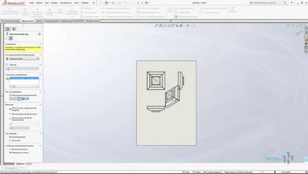 Lucrați cu tablă în lecția video solidworks - vertex studio