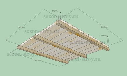 Cabină pliabilă într-o cușcă în aer liber cu mâinile proprii