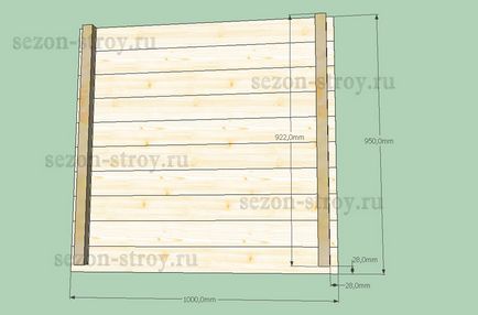 Cabină pliabilă într-o cușcă în aer liber cu mâinile proprii