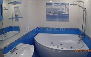 Ремонт ванної кімнати під ключ - фото, ціни, ремонт ванних кімнат в Уфі