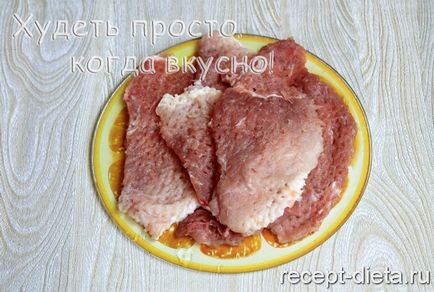 Rulouri de carne de porc cu rețete de umplere - dietetice