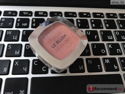 Рум'яна l oreal le blush - «хороші рум'яна, але пензлик відразу в смітник! 