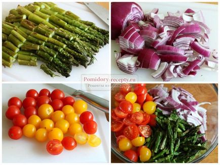 Saláta cseresznye finom receptek lépésről lépésre fotók