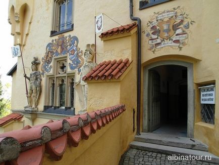 Independent castelul Noyschwanstein și castelul Hohenschwangau din Bavaria din Germania