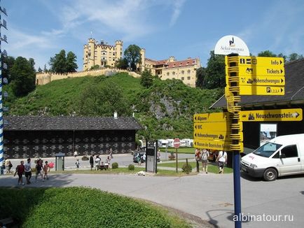 Самостійно замок нойшванштайн і замок Хоеншвангау бавария германію