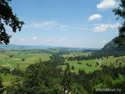 Independent castelul Noyschwanstein și castelul Hohenschwangau din Bavaria din Germania