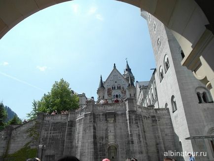 Independent castelul Noyschwanstein și castelul Hohenschwangau din Bavaria din Germania