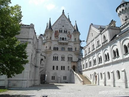 Independent castelul Noyschwanstein și castelul Hohenschwangau din Bavaria din Germania