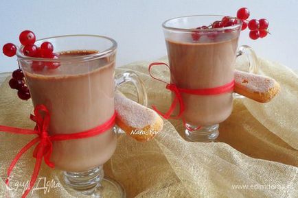 Csokoládé panna cotta recept 👌 képekkel lépésről lépésre, eszünk otthoni főzés receptek Julia Vysotsky