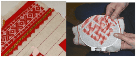 Символіка в малюнках для вишивки, значення кольору у вишивці - російська народна вишивка