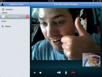 Skype pentru iPad tabletă noi caracteristici