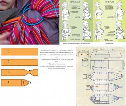 Слінг-шарф своїми руками майстер-клас з фото