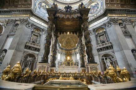 Catedrala Sf. Petru din Roma (Vatican) fotografie cum să obțineți, ceas