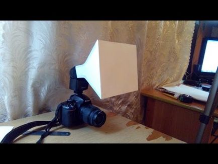 Softbox saját kezét a tükröződéseket