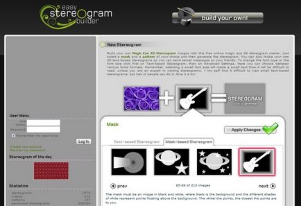 Crearea de stereograme este ușoară! Site-ul web al sergei și marina cooperarenko