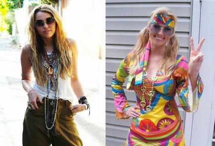Stilul de hippie în haine - filozofia libertății