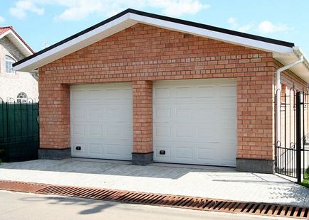 Alegerea construcției garajului pentru locație, material