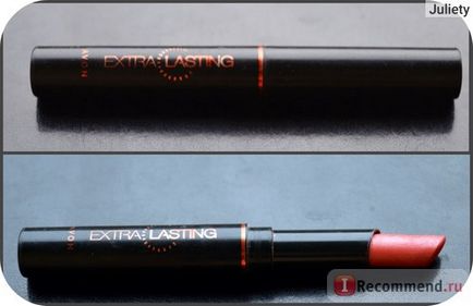 Суперстійкі губна помада avon extra lasting - «відтінок рожевий персик немає, червоний! », Відгуки