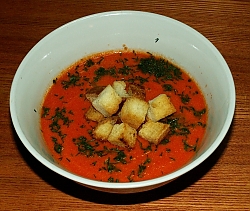 Суп з сочевицею і помідорами (рецепт)
