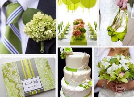 Весілля в зеленому кольорі - свято в екологічному стилі