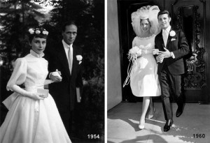 Menyasszonyi viselet retro stílusban - „retro stílus, a divat és a varrás”