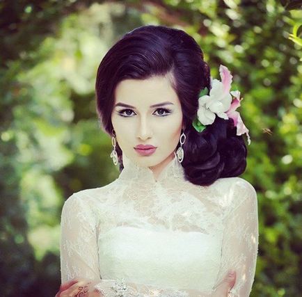 Coafuri de nunta make-up in Dagestan si