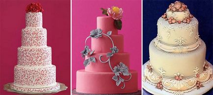 Весільний торт в стилі вінтаж красиві варіанти декору