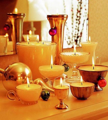 Свічка в чашці - оригінальний і романтичний аксесуар для весілля