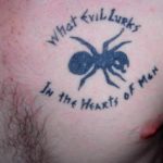 Ant tatuaje - înțeles, schițe și fotografii de inspirație