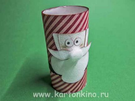 Терем Діда Мороза своїми руками з картону
