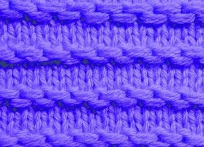 Tehnica modelelor de tricotat cu bucle dezbracate