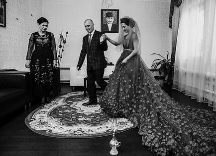 Istoria tradițională a nunților din Azerbaidjan a cititorilor ali și ainura, salut! Rusia