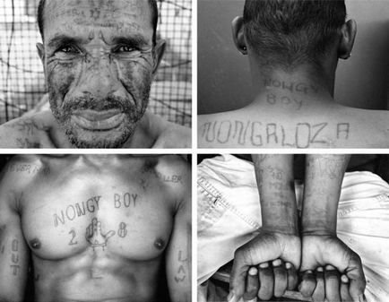 Tatuaj de închisoare al deținuților din diferite țări, portal de divertisment