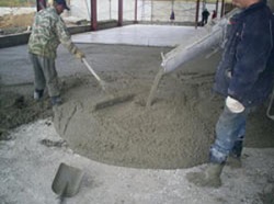 Укладання і випробування бетону, як заливати бетон, інструкції