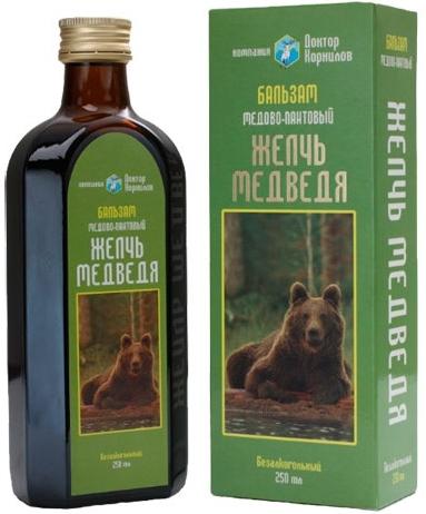 Унікальне натуральний засіб - жовч ведмедя