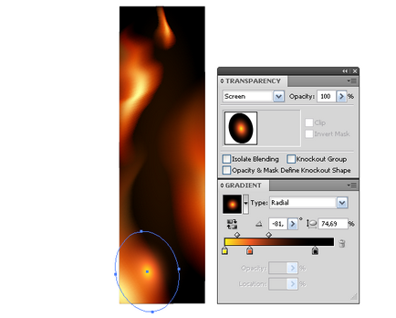 Урок illustrator - як за п'ять хвилин створити векторне полум'я і вогненний банер для розміщення їх на