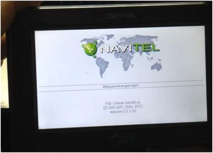 Instalarea navitel pe navigatorul de mașină mio c520 windows ce 5