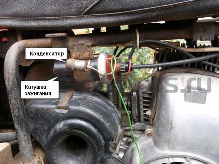 Dispozitivul unei furnici cu motor scuter, alisa-motors