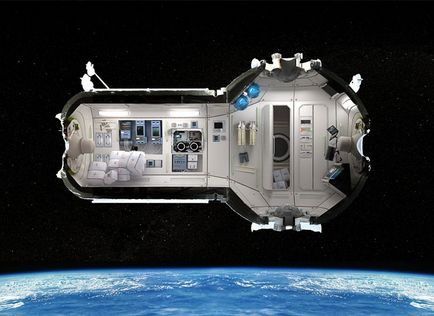 În 2016, primul hotel spațial va apărea pe orbită, știri despre fotografii