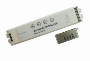 Am selectat și instalat un dimmer pentru lămpile LED, cartea constructorului