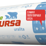 Форми на изолация URSA (URSA) характеристики, размери