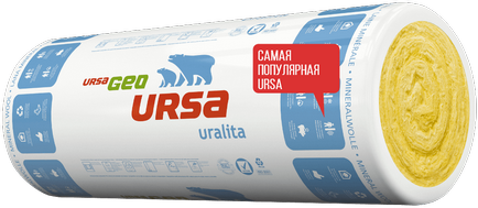 Форми на изолация URSA (URSA) характеристики, размери