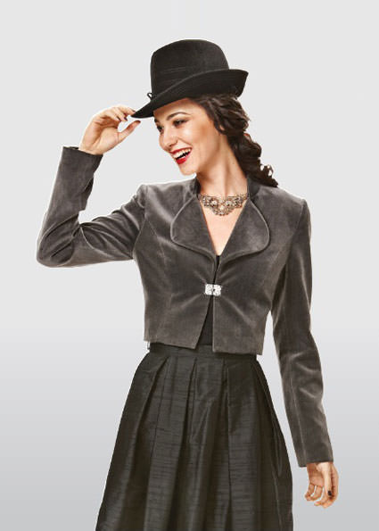 Форма жакета-пальто - форма burda - жіноча колекція (жилети-жакети-пальто)