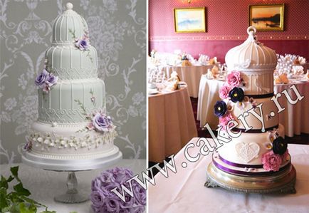 Вантажні весільні торти в ретро стилі - які вони насправді