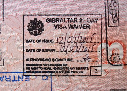 Viza la regulile de înregistrare a rusilor din Gibraltar în 2017